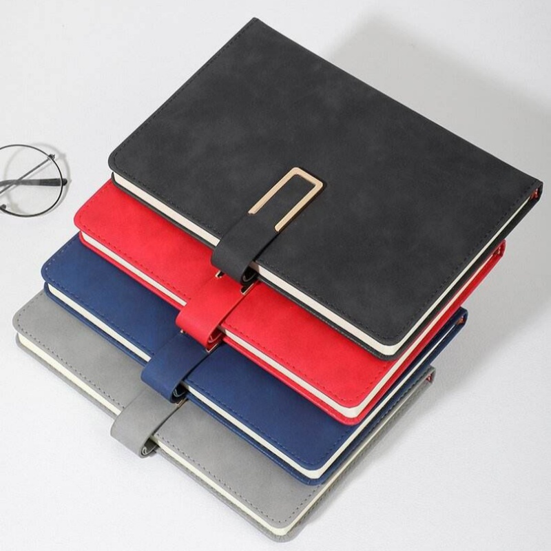 Leather Work Diary - Vintage A5 Lederen Notitieboekje met Zachte