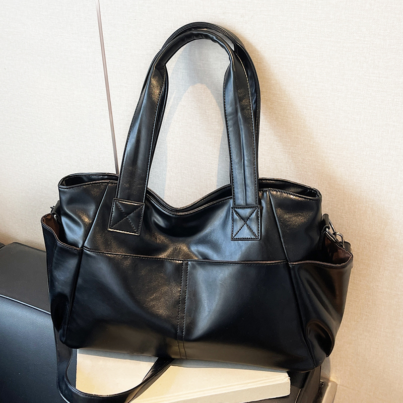 Leather Workshop - Dames Retro Handtas van Zacht Leer,