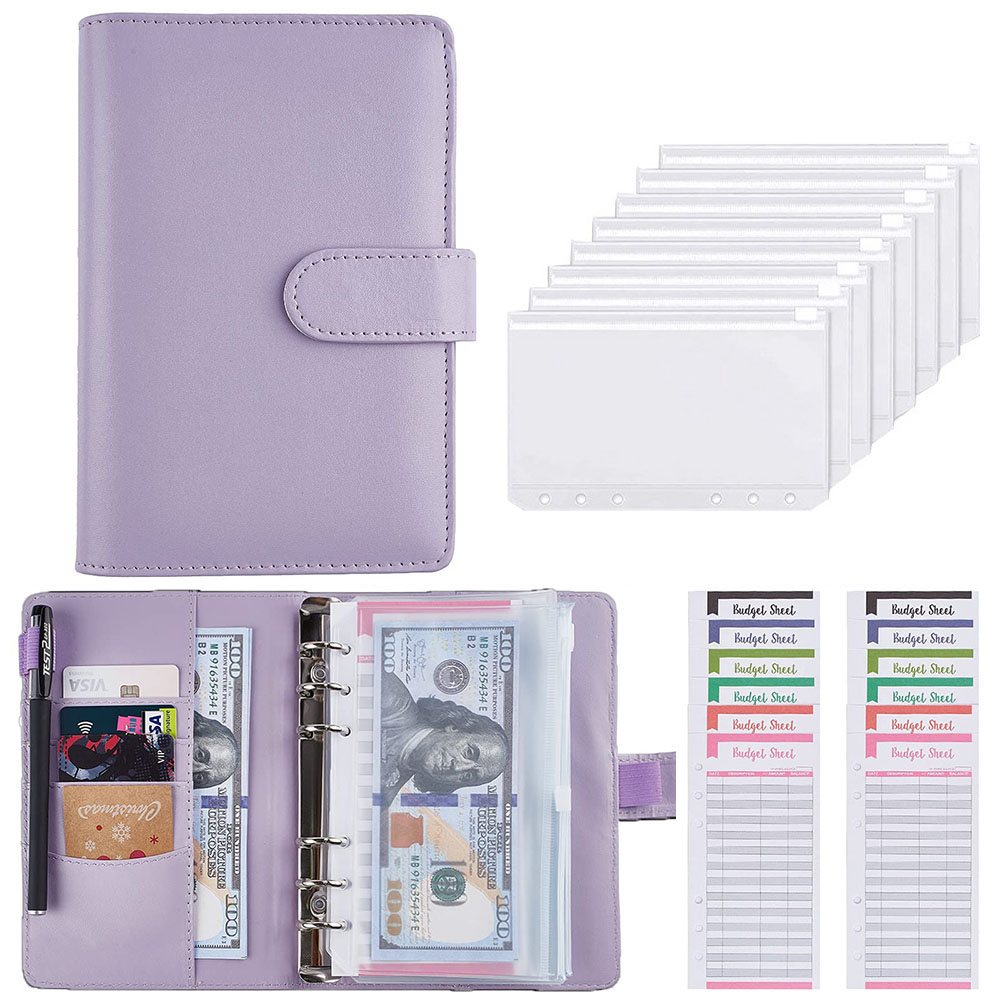 Leather Work Diary - 2024 A6 PU Lederen Budget Bindmiddel
