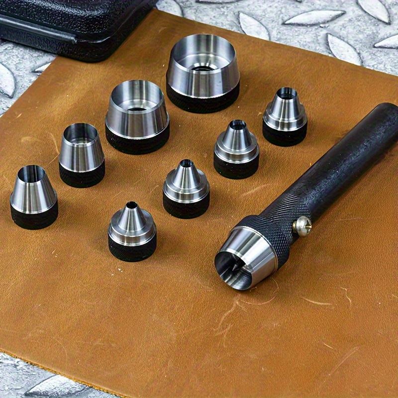 10-delige holle ponsset, robuu - Leatherwork Hole Punch recensie en prijs