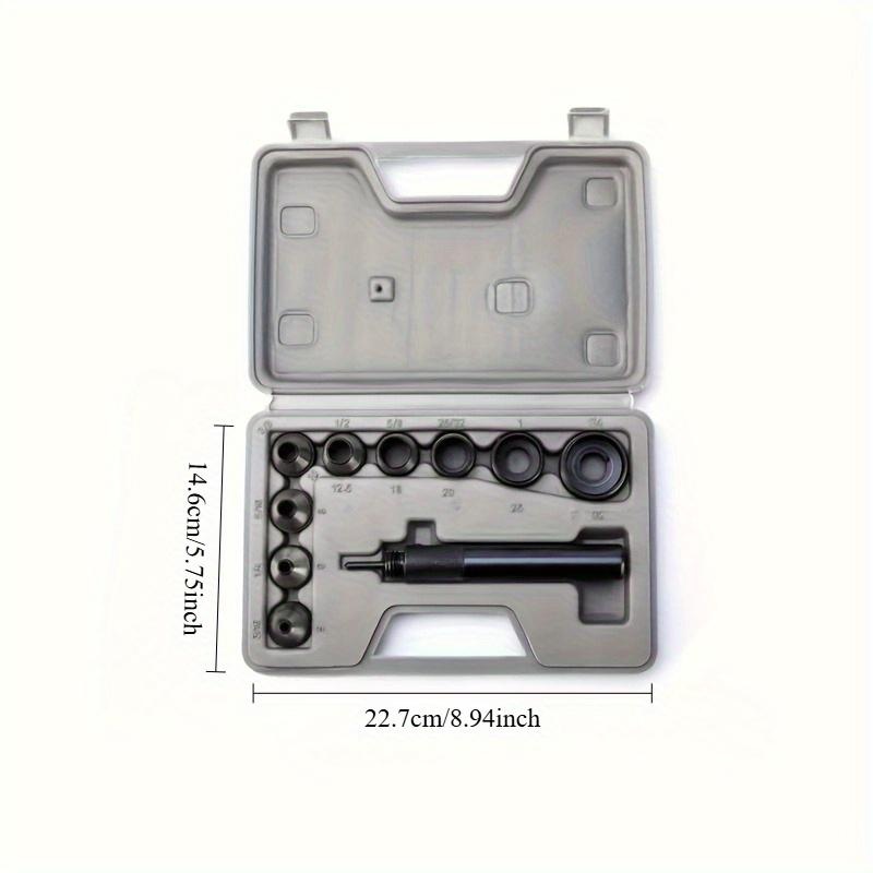 10-delige holle ponsset, robuu - Leatherwork Hole Punch recensie en prijs