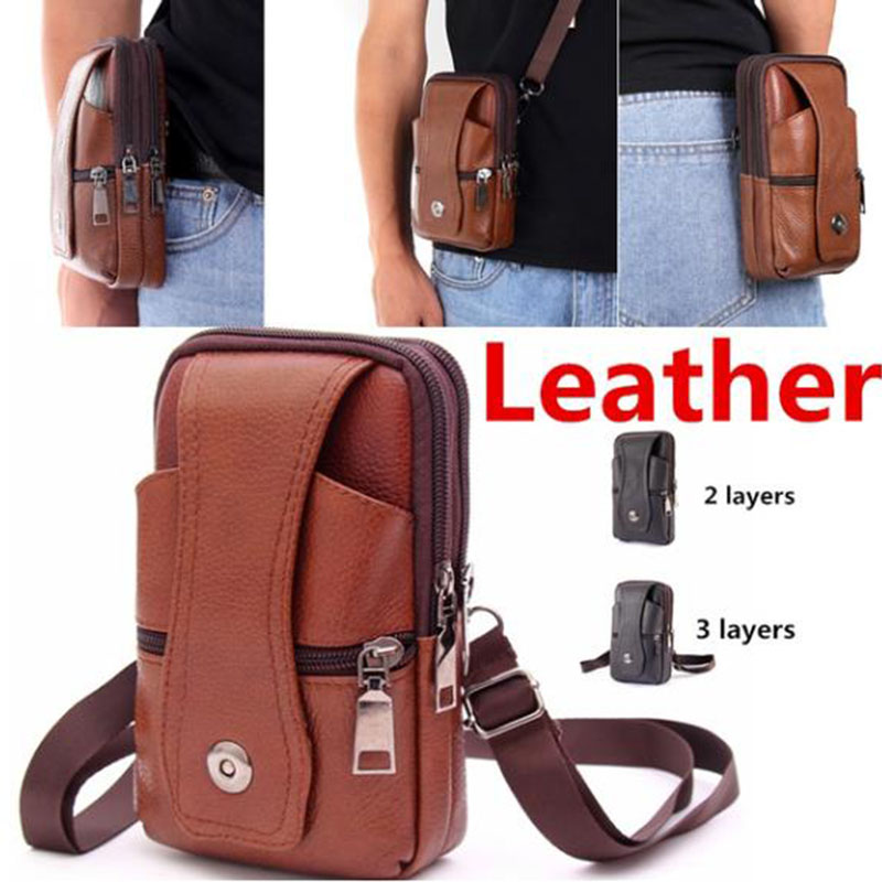 1 stuks heren mobiele telefoon - Leatherwork Belt recensie en prijs