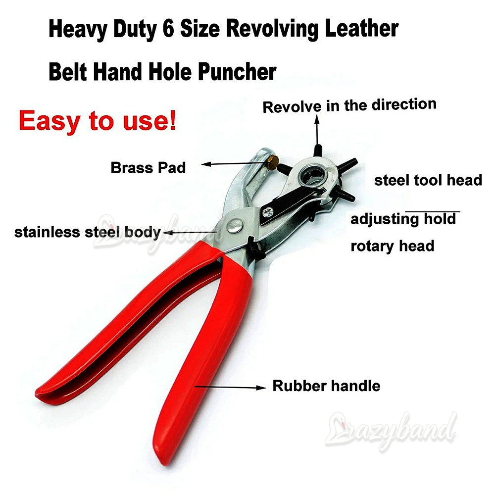 Multifunctionele lederen perfo - Leatherwork Hole Punch recensie en prijs