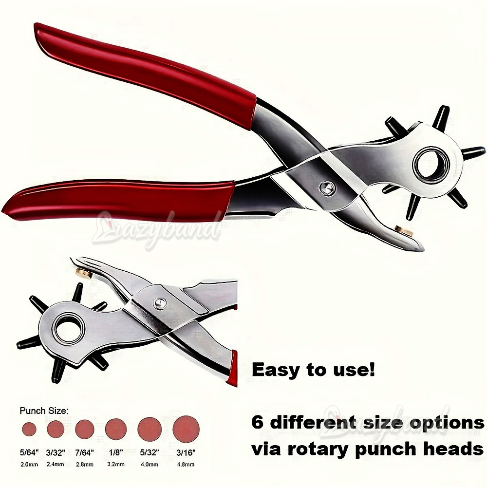 Multifunctionele lederen perfo - Leatherwork Hole Punch recensie en prijs