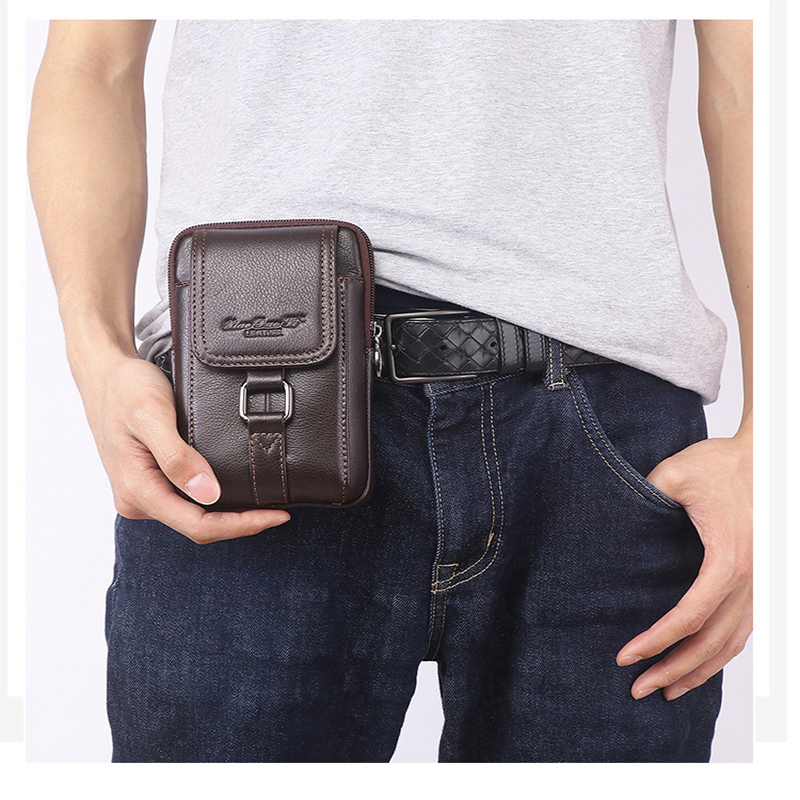 Heren Mobiele/Mobiele Telefoon - Leatherwork Belt recensie en prijs