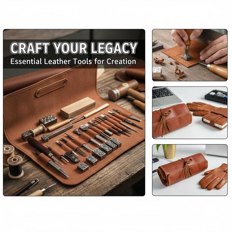 72 stuks lederen knutselbenodi - Leather Workshop recensie en prijs