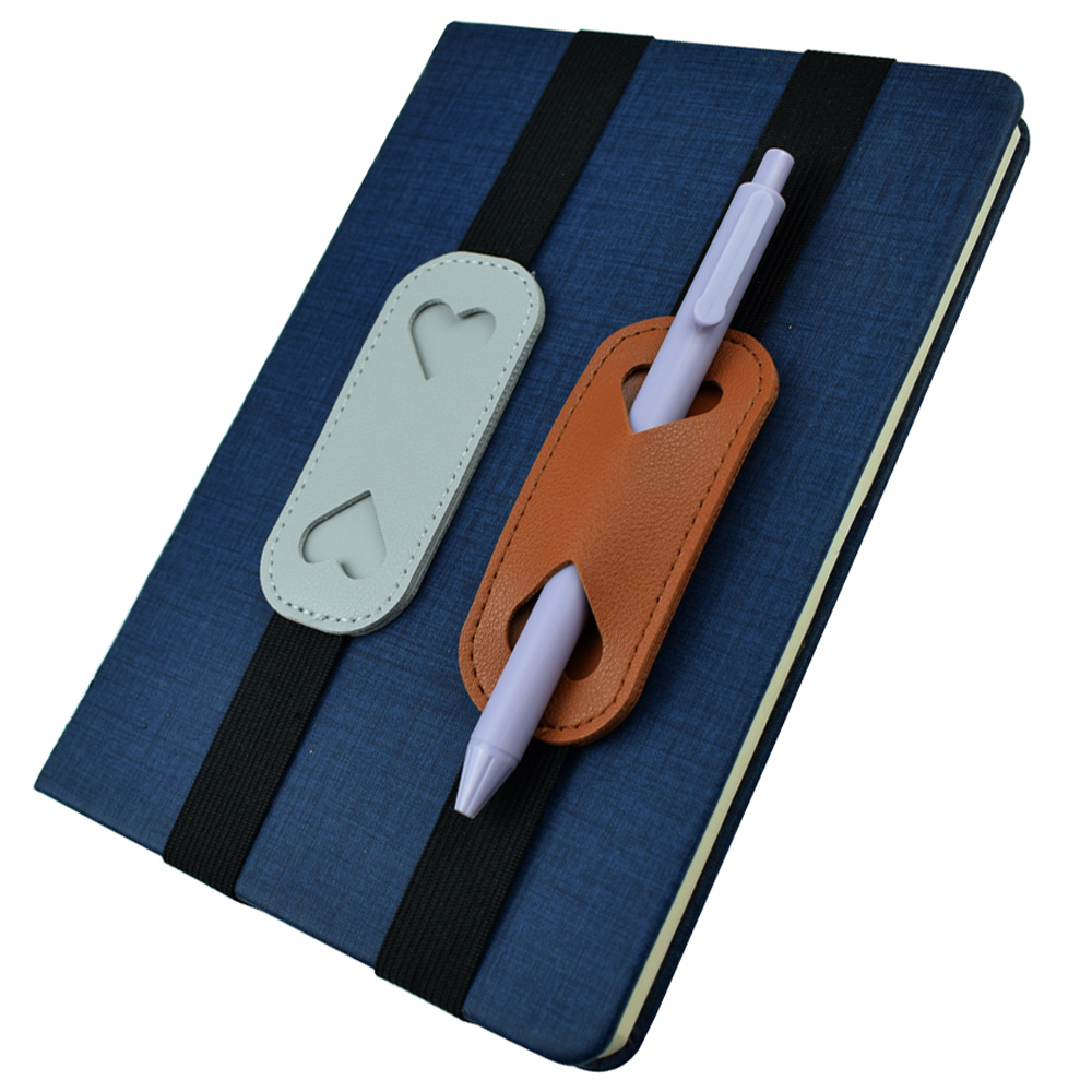 Elastische PU lederen pennenho - Leather Work Diary recensie en prijs