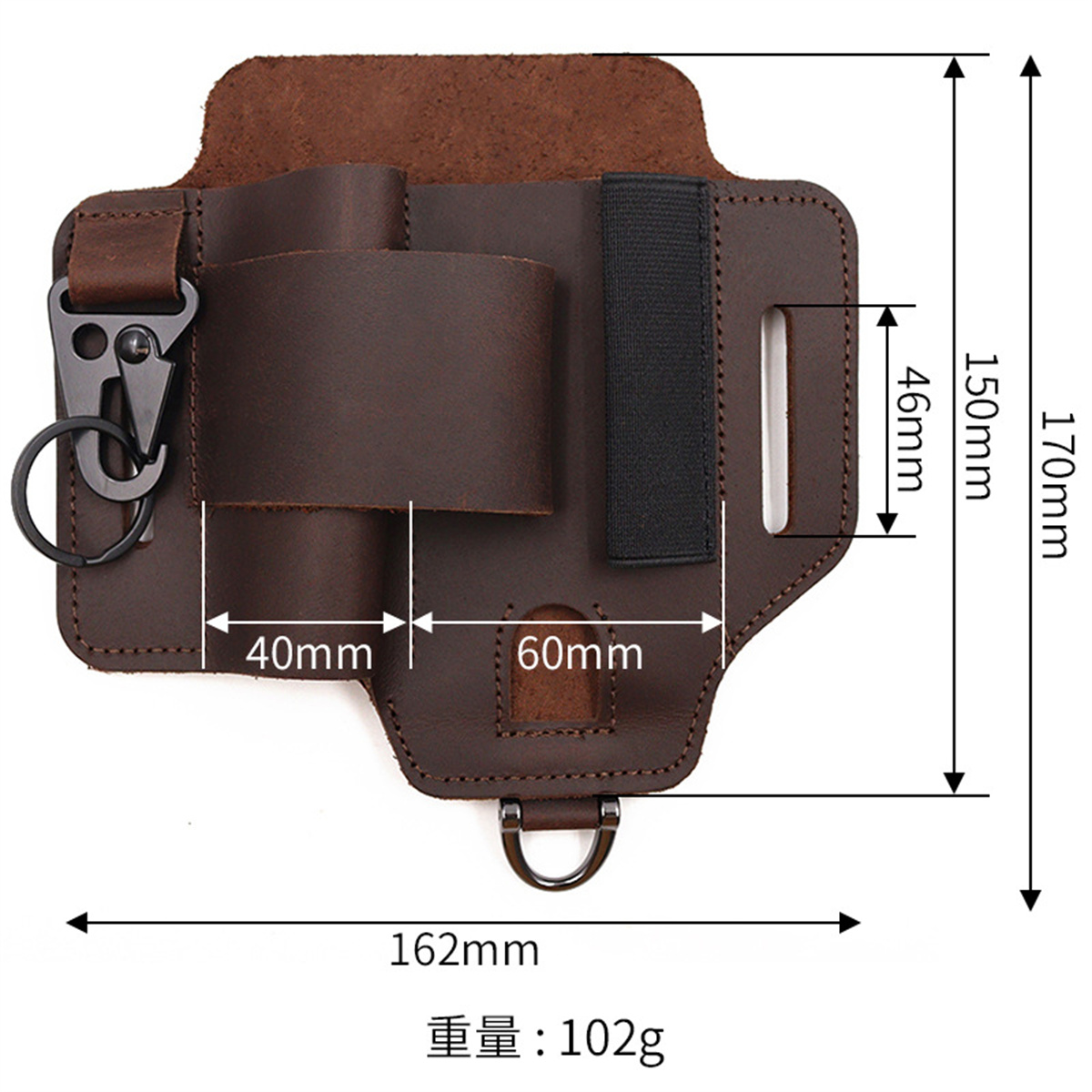 EDC Tactische Gereedschapshols - Leather Workshop recensie en prijs