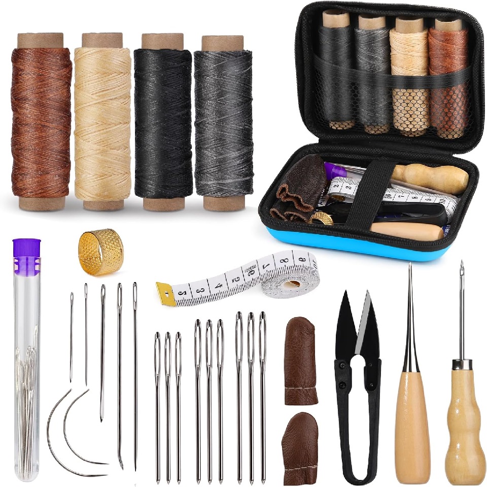BUDDUR lederen naaigereedschap - Leatherwork Tool Kit recensie en prijs