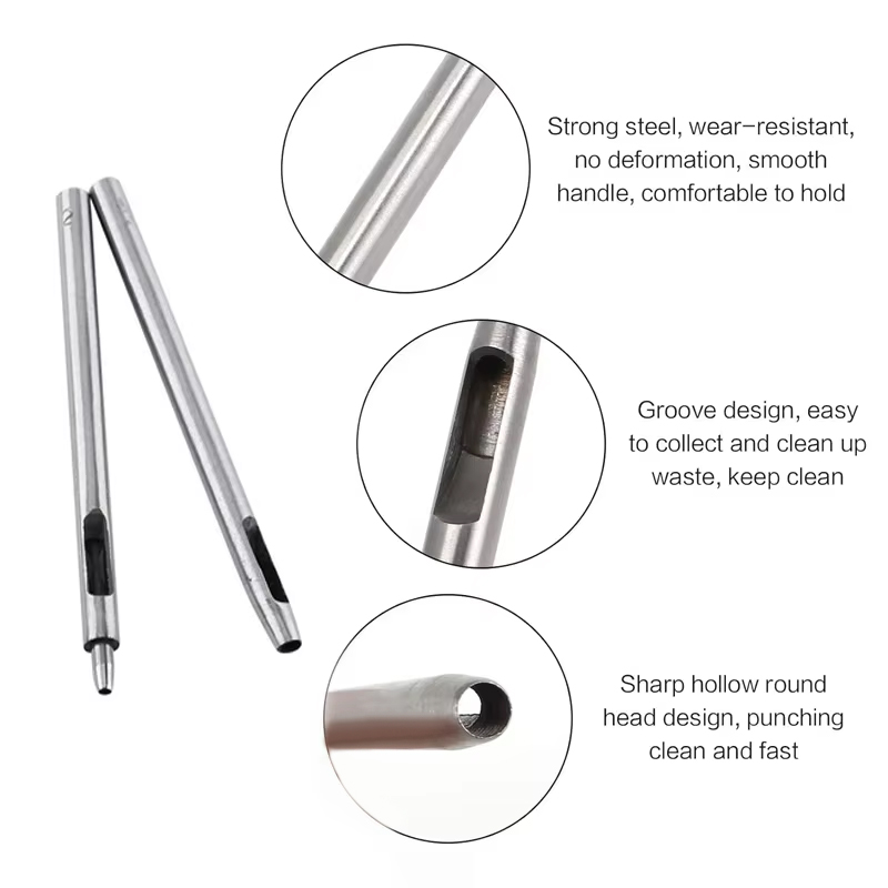 0,5-5 mm lederen perforatorger - Leatherwork Hole Punch recensie en prijs