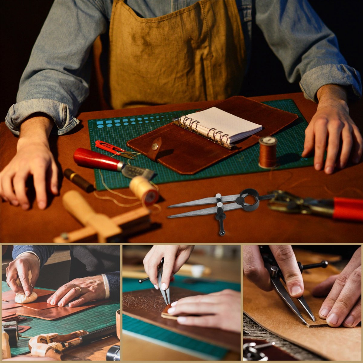 Koop de A1750Z lederen beitels - Wing Divider Stitch recensie en prijs