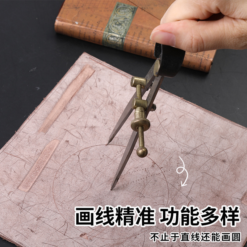Lederen vleugelverdeler, gesti - Wing Divider Stitch recensie en prijs
