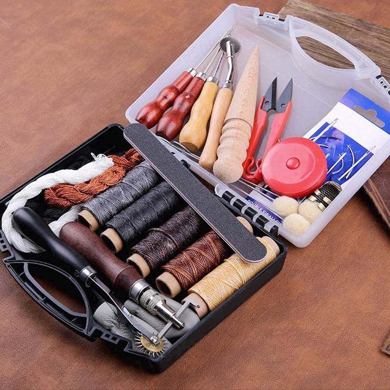 DIY Lederbewerking Handnaaiger - Leatherwork Hole Punch recensie en prijs