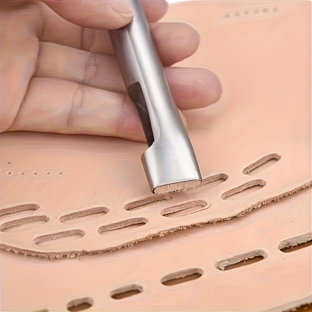 5 stuks lederen rechthoekige r - Leatherwork Hole Punch recensie en prijs