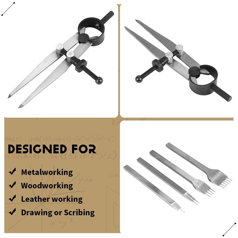 Lederen beitelset, Prong Diamo - Wing Divider Stitch recensie en prijs