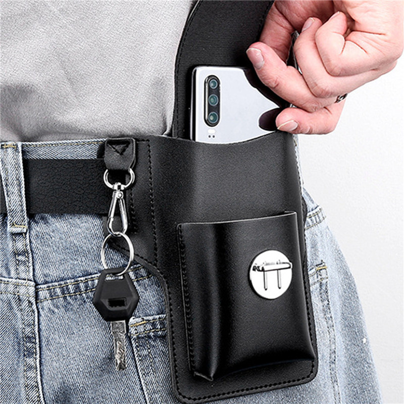 Telefoonriemtas voor herentass - Leatherwork Belt recensie en prijs