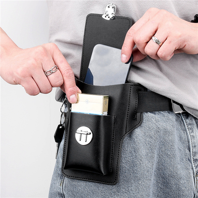 Telefoonriemtas voor herentass - Leatherwork Belt recensie en prijs