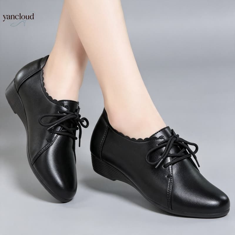 Plus Size 35-43 All Match Comf - Leather Work Flats Women recensie en prijs