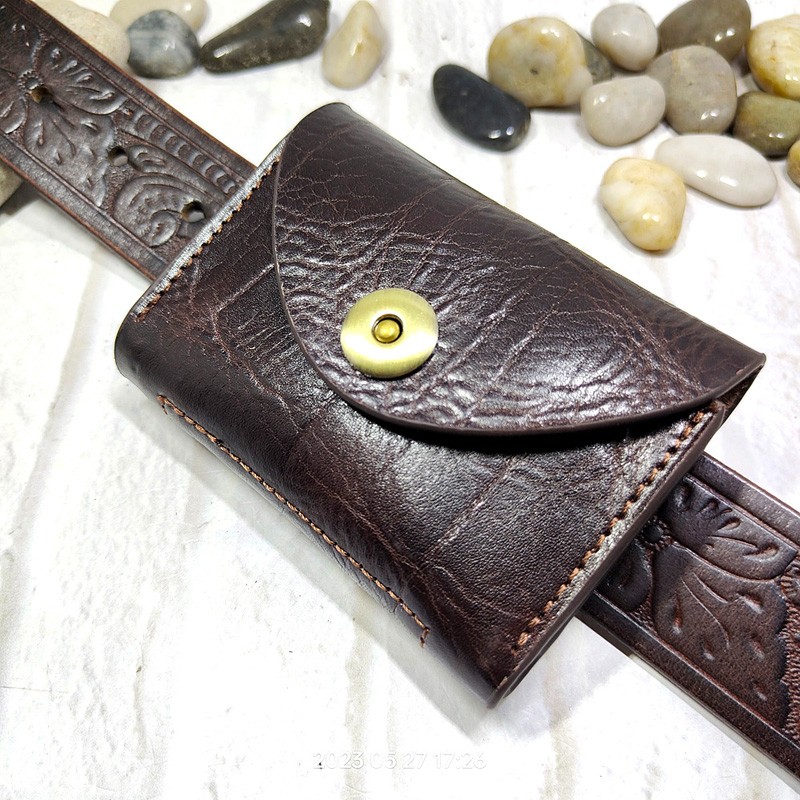 Blongk Mini Heuptas Dunne Riem - Leatherwork Belt recensie en prijs