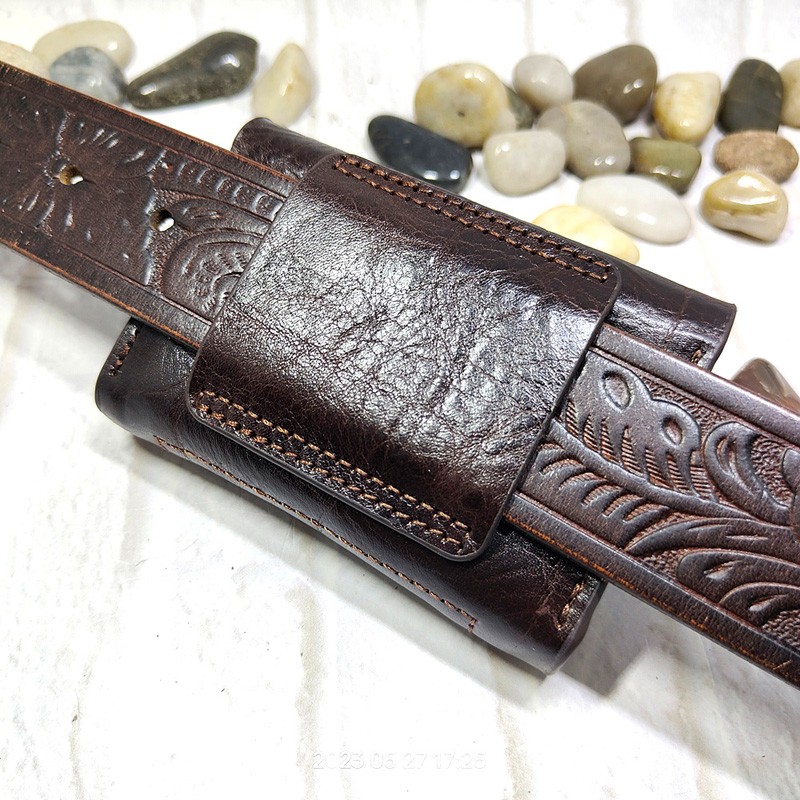 Blongk Mini Heuptas Dunne Riem - Leatherwork Belt recensie en prijs