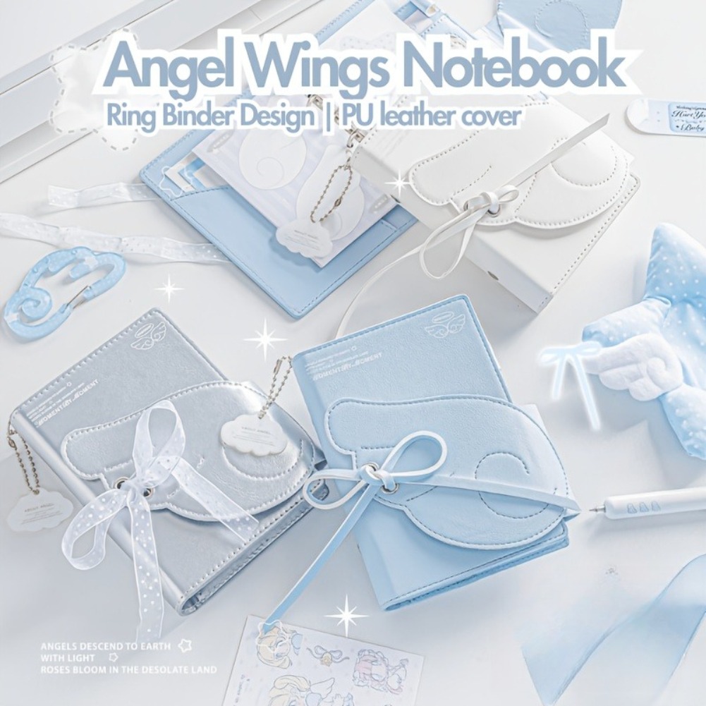 Kawaii Engelenvleugels notitie - Leather Work Diary recensie en prijs