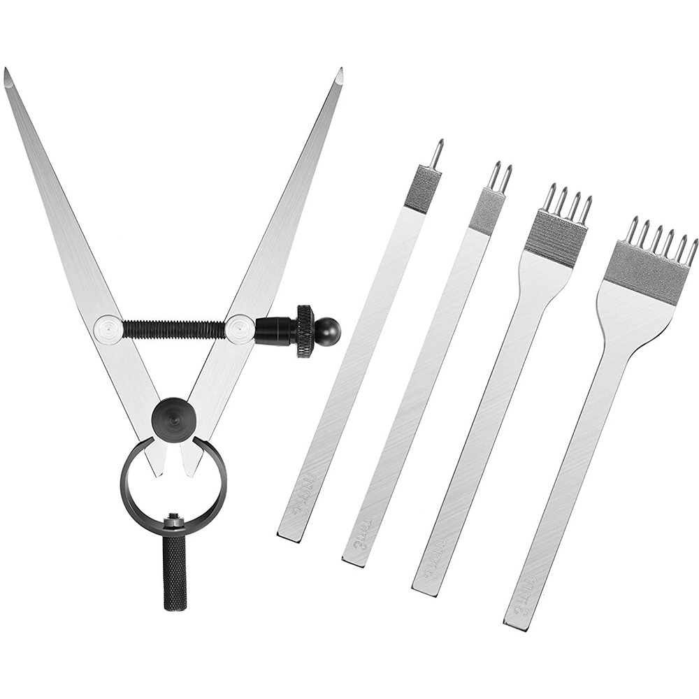 Lederen beitelset, Prong Diamo - Wing Divider Stitch recensie en prijs