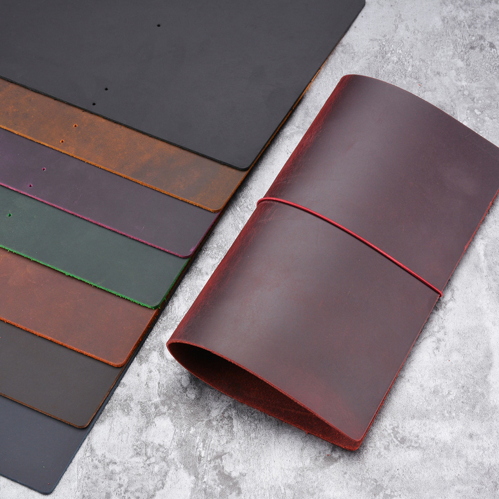 DIY Notebook Cover Crazy Horse - Leather Work Diary recensie en prijs