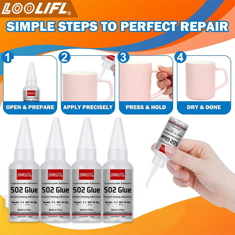1-3st, 20ml, 502 superlijm, sn - Leather Workshop recensie en prijs