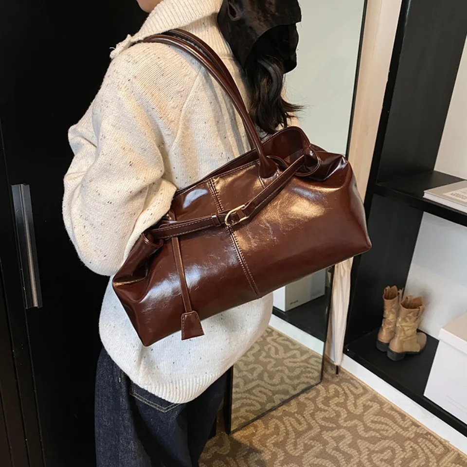 Winterolie PU lederen hobo han - Leather Workshop recensie en prijs