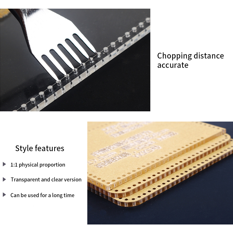 YOMDID lange portemonnee sjabl - Leatherwork Tool Kit recensie en prijs