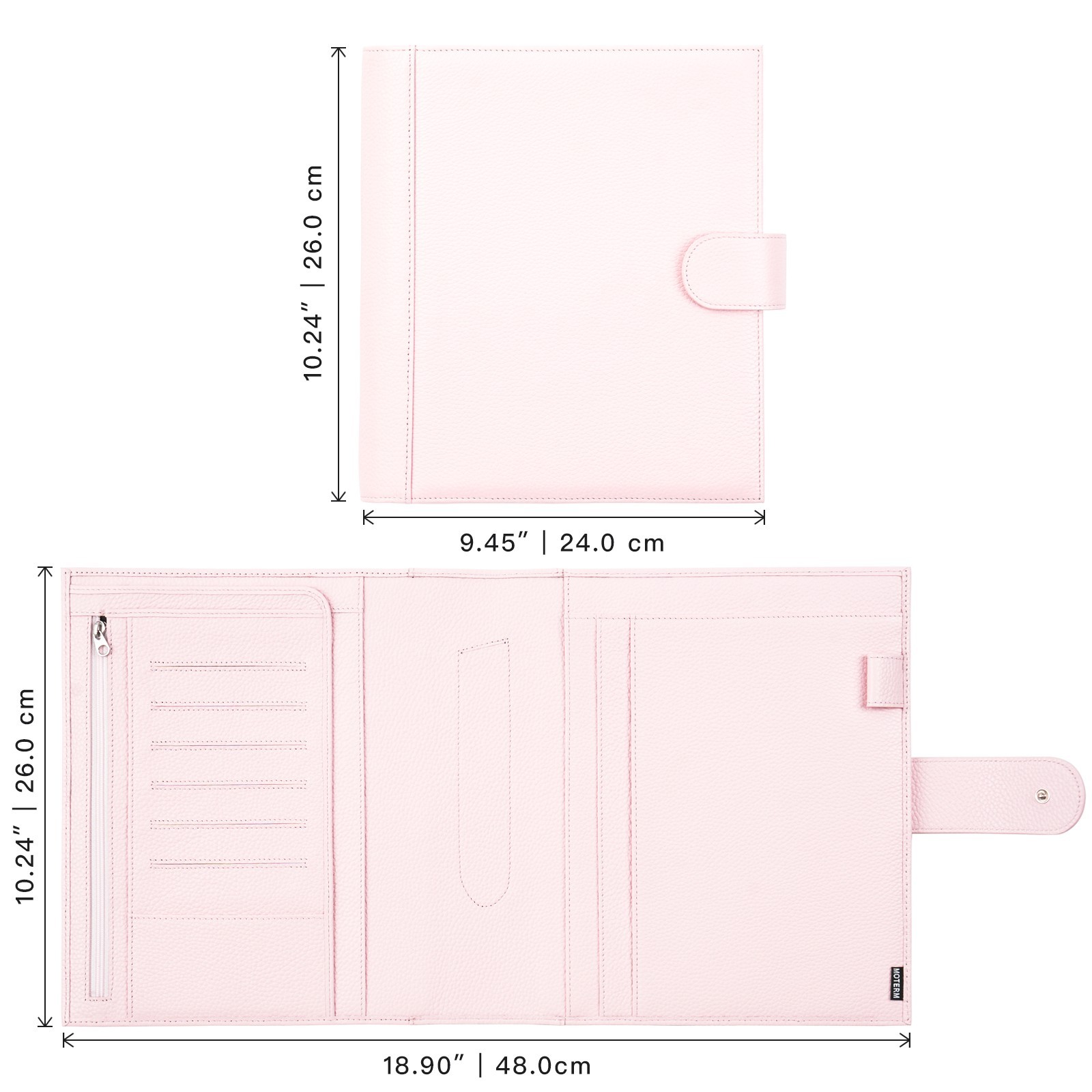 Moterm Echt Lederen Discbound  - Leather Work Diary recensie en prijs