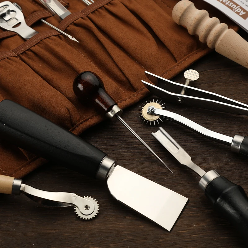 KRABALL Professionele Leather  - Leatherwork Tool Kit recensie en prijs